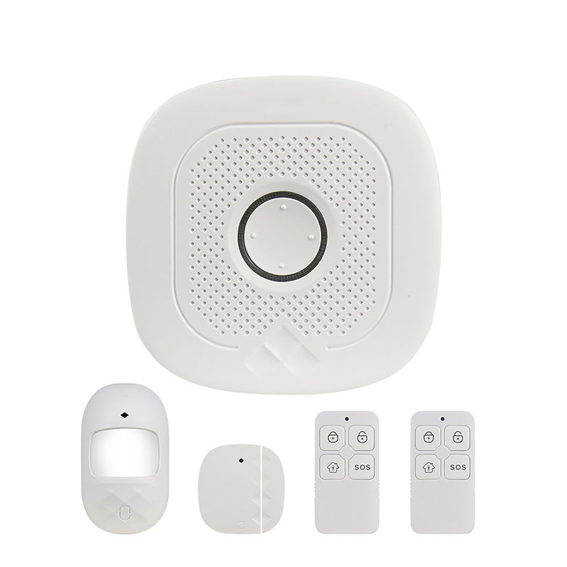 wifi+433涂鴉居家安防報(bào)警器套裝 B2B/B2C專(zhuān)供 WS-02